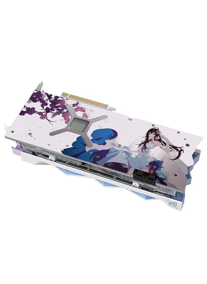 RX6800XT-16G D6 YA Gaming Graphics Card with 16G/256bit/GDDR6 Memory Dual Light Effect Mode DP+HD+Type-C Output Ports