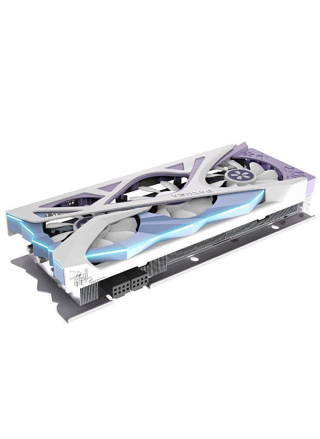 RX6800XT-16G D6 YA Gaming Graphics Card with 16G/256bit/GDDR6 Memory Dual Light Effect Mode DP+HD+Type-C Output Ports