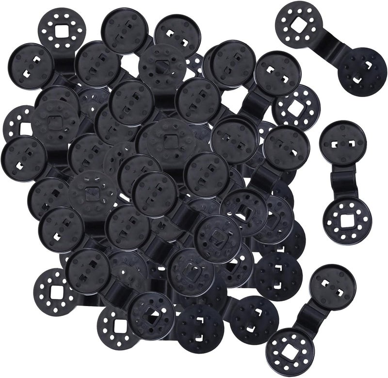 Ronyme 100x Shade Cloth Clips Tarpaulin Clips for Outdoor Patio Lightweight Shade Cloth Clips for Boat Covers - Image 1