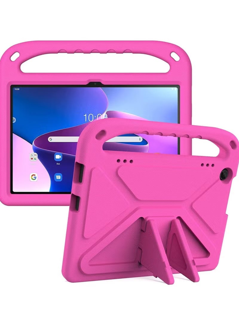 Compatible with Lenovo Tab M10 3rd Gen 10.1 inch (TB-328FU/TB-328XU)Kids Tablet Case - EVA Lightweight Shockproof Dropproof Handle Kickstand Protective Cover - Image 1