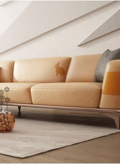 Y&D Leather Repair Tape Patch Kit Light Brown 3 x 60 inch Self Adhesive for Furniture Couch Sofa Car Seats Computer Chair Vinyl  - Image 3