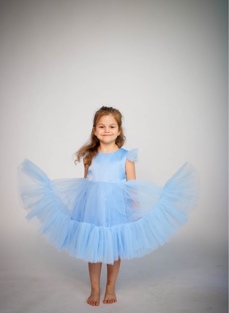 D'Daniela Tulle Party Dress - Image 2
