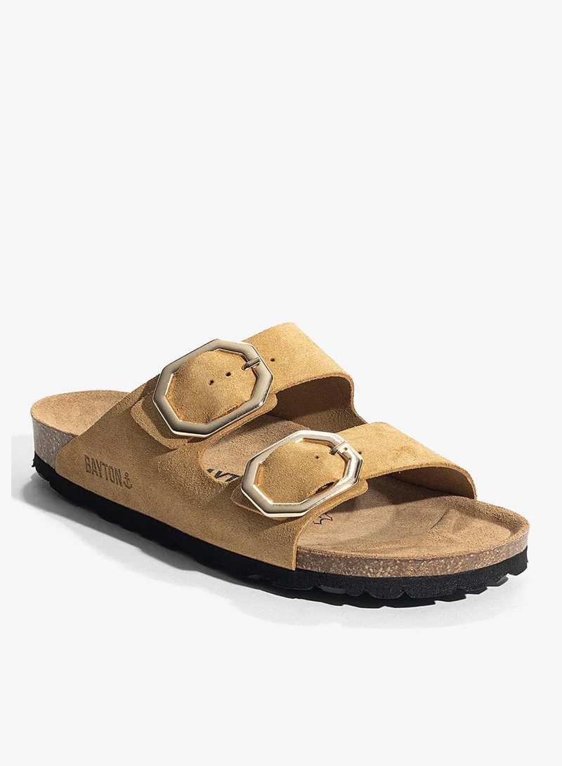 BAYTON Atlas Leather Flat Sandals
