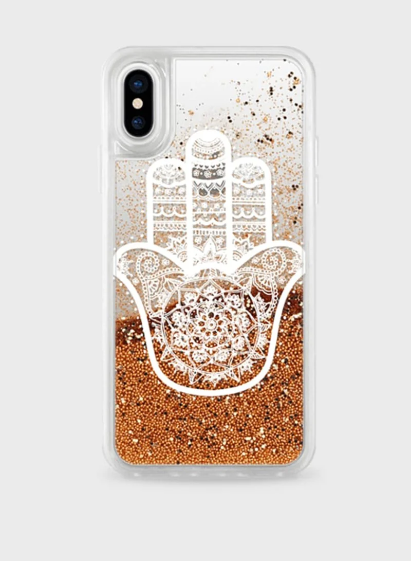 Casetify Glitter iPhone X Case