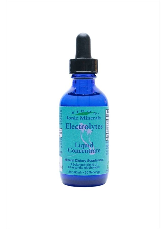 Eidon Ionic Minerals Eidon Electrolytes - Liquid Electrolyte Drops, Replenish & Balance The Electrolyte Equilibrium, All-Natural, Bioavailable, Ionic, Vegan, Gluten-Free, No Preservatives or Additives - 2 oz Bottle - Image 1