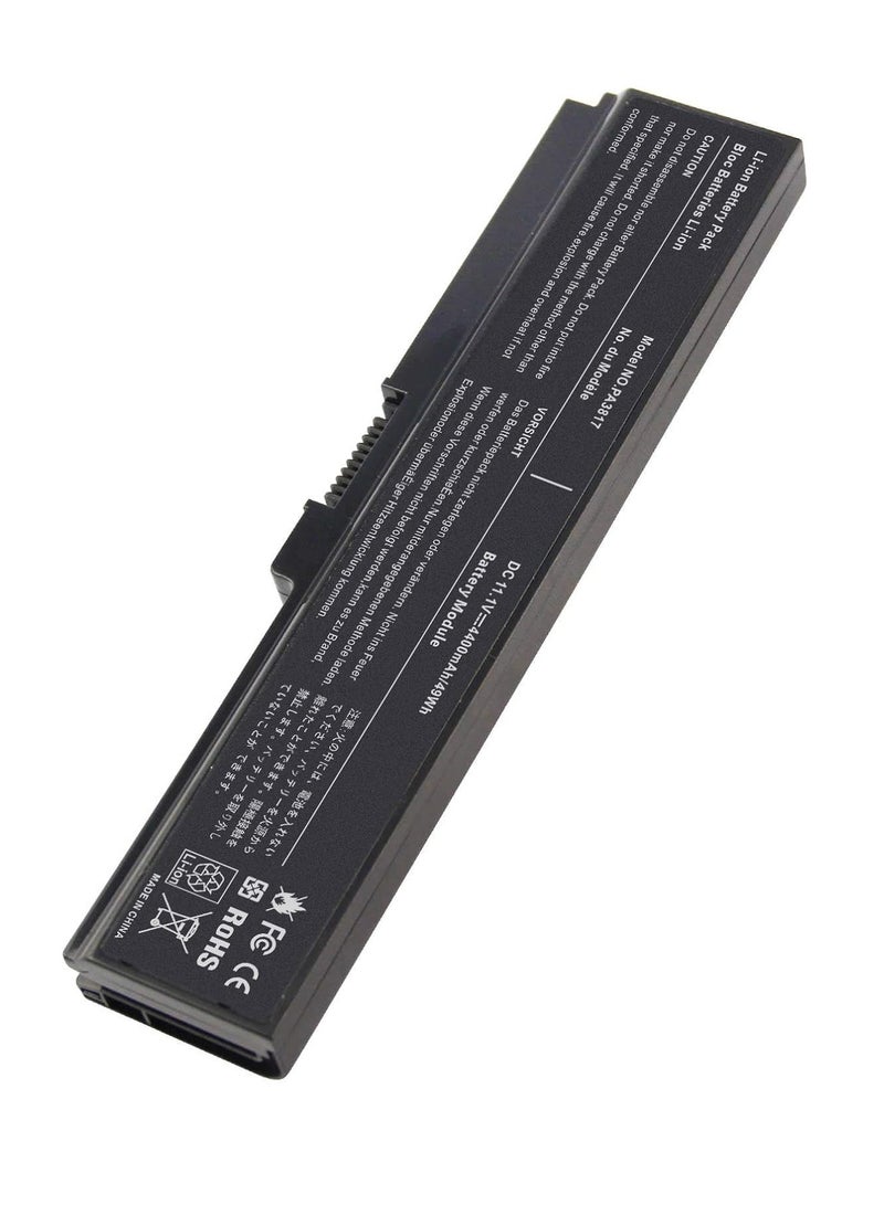 زيكسين بطارية بديلة للكمبيوتر المحمول PA3817U-1BRS لجهاز Toshiba Satellite C655 C675 C675D L645 L645D L655 L655D L675 L675D L745 L755 L755D P745 P755 P775 M645 A660 A655 بطارية سلسلة PA3817U - Image 3