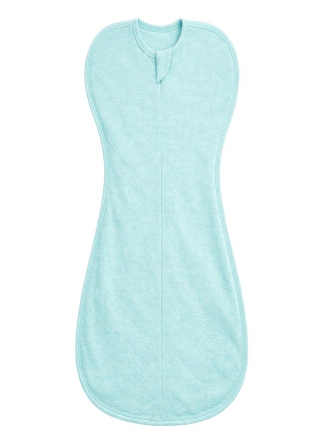 Cocoon Care Bamboo Cotton Knit Strato Solid Sleep Sack for Baby | Soft Breathable Lightweight Wearable Blankets | Blue 0-3M - Image 1