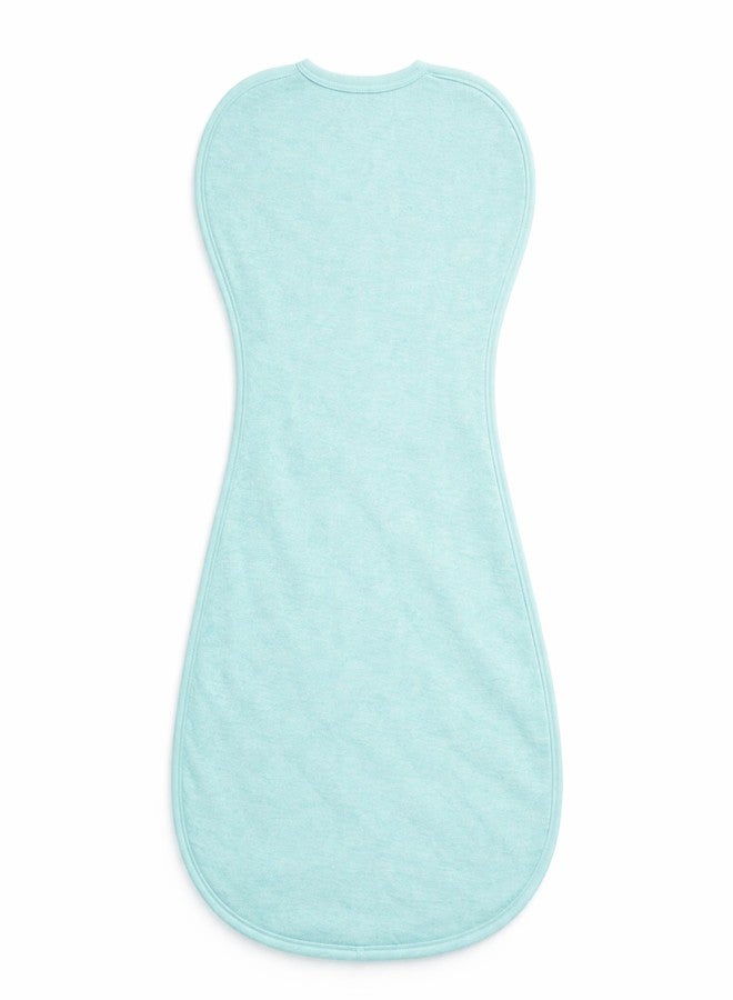 Cocoon Care Bamboo Cotton Knit Strato Solid Sleep Sack for Baby | Soft Breathable Lightweight Wearable Blankets | Blue 0-3M - Image 2