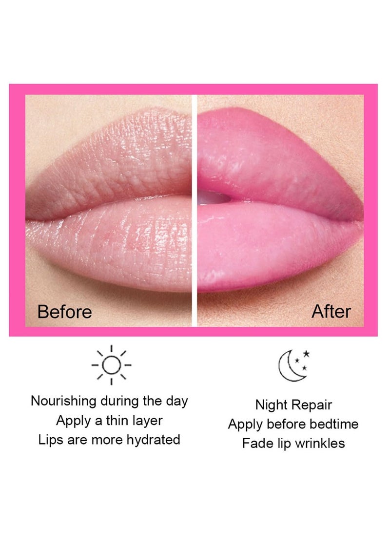 SYOSI Clear Flower Jelly Lipstick Set, 3Pcs, Nutritious Moisturizer Lip Balm Temperature Color Change Lipstick, Long Lasting Hydrating Lip Gloss Flower Jelly Lipstick Makeup Set - Image 4