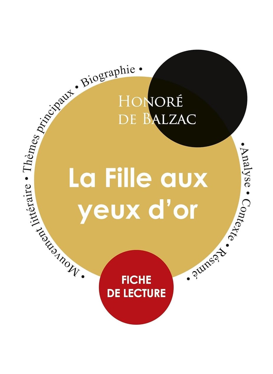 Fiche de lecture La Fille aux yeux d'or (Étude intégrale)  - Image 1