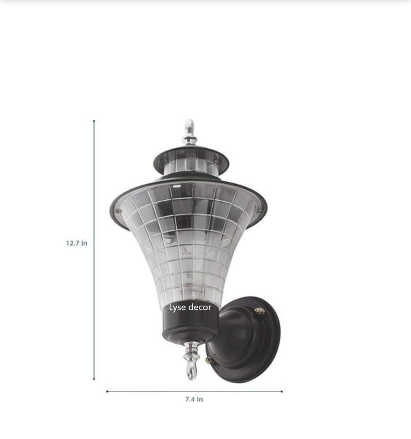 Lyse Decor Decorative Outdoor Gate Lights, Gate Lamps, Boundary Lamps, Compound gate Light, Wall Lamps, Pilllar Gate Light and Garden gate Lights (Pack of 1) - Image 4