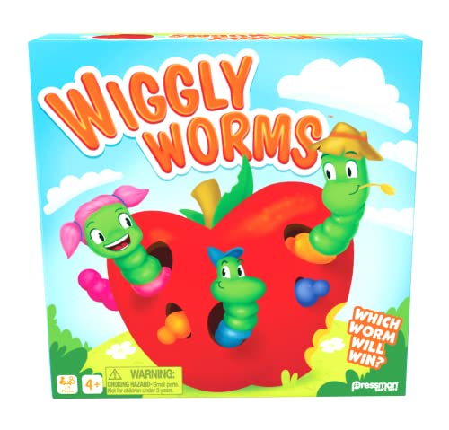 Pressman Wiggly Worms Game - Color Matching Memory Preschool Game, Kids Ages 4 and Up - Image 2