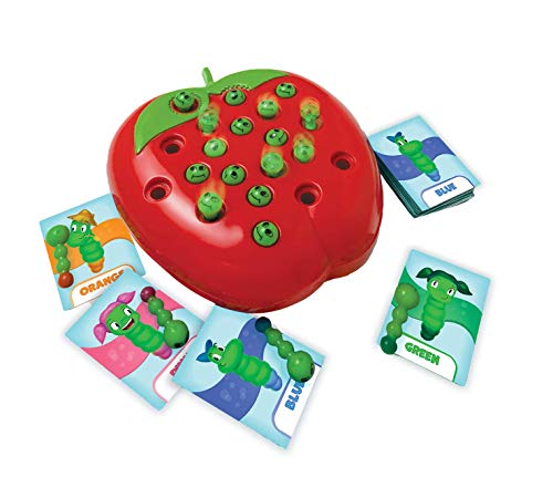 Pressman Wiggly Worms Game - Color Matching Memory Preschool Game, Kids Ages 4 and Up - Image 4