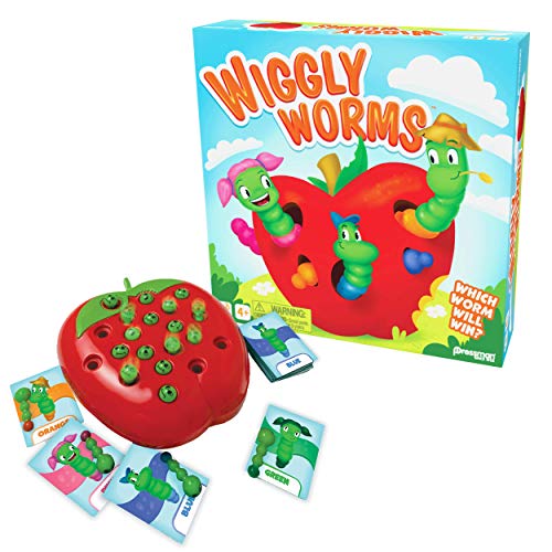 Pressman Wiggly Worms Game - Color Matching Memory Preschool Game, Kids Ages 4 and Up - Image 3
