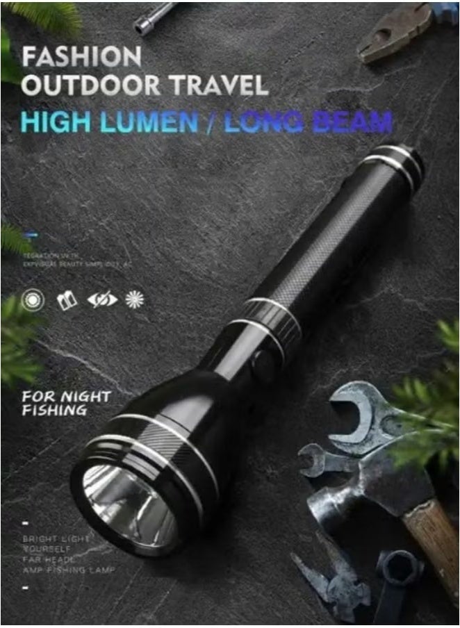 Denx LED Rechargeable Flash Denx LED Rechargeable Flashlight, Handheld Super Bright DX2337hlight, Handheld Super Bright DX2337  - Image 4