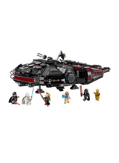 LEGO Star Wars The Dark Falcon Starship Set, Buildable Toy Vehicle Set For Kids, Birthday Gift For Boys, Girls And Any Fans 75389 (1579 Pieces)  - Image 4