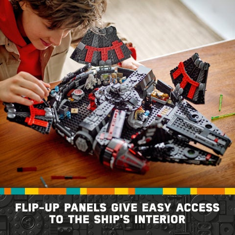 ليغو مجموعة مركبة قابلة للبناء دارك فالكون من LEGO® Star Wars™‍‌‎ للأطفال، فكرة هدية عيد ميلاد ممتعة 75389 - Image 3