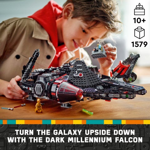 ليغو مجموعة مركبة قابلة للبناء دارك فالكون من LEGO® Star Wars™‍‌‎ للأطفال، فكرة هدية عيد ميلاد ممتعة 75389 - Image 2