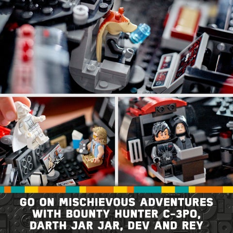 ليغو مجموعة مركبة قابلة للبناء دارك فالكون من LEGO® Star Wars™‍‌‎ للأطفال، فكرة هدية عيد ميلاد ممتعة 75389 - Image 5