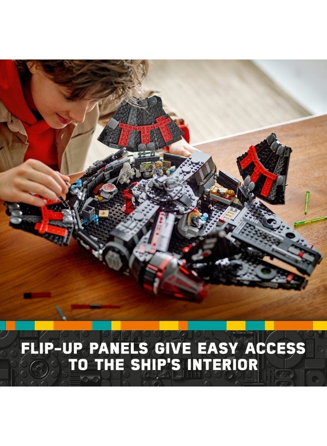LEGO Star Wars The Dark Falcon Building Toy for Kids 75389 (Age 10+, 1579 Pieces) - Image 3