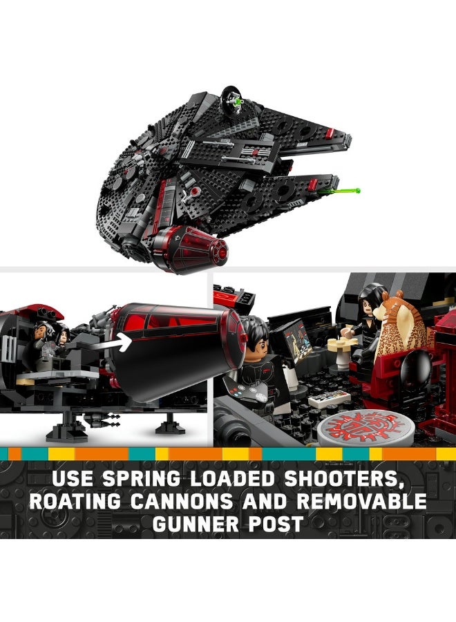 LEGO Star Wars The Dark Falcon Building Toy for Kids 75389 (Age 10+, 1579 Pieces) - Image 4