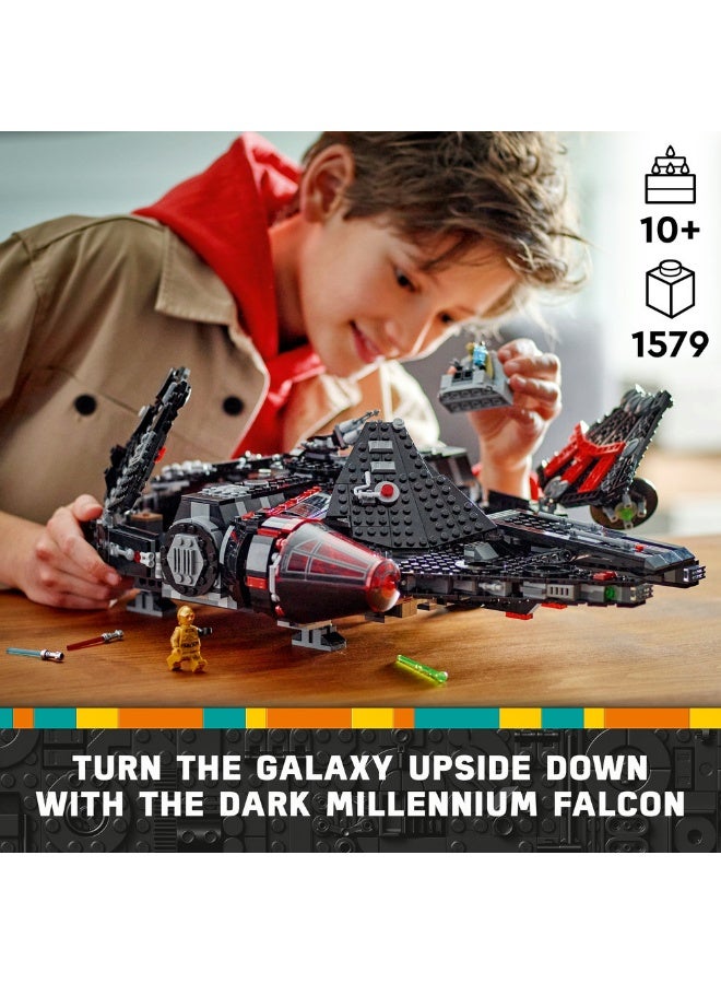 LEGO Star Wars The Dark Falcon Building Toy for Kids 75389 (Age 10+, 1579 Pieces) - Image 2
