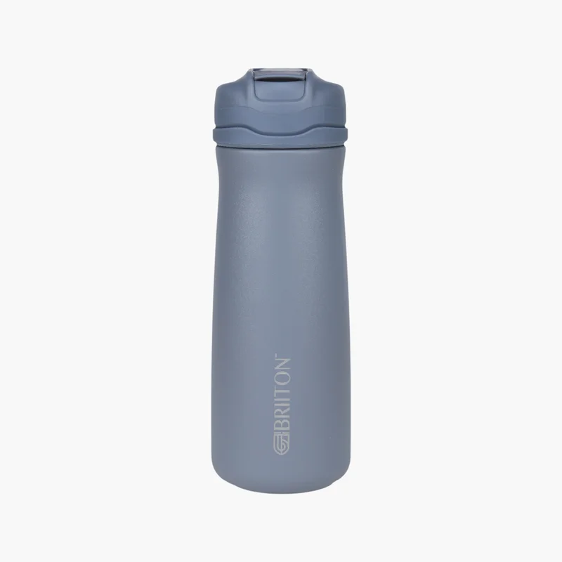 Briiton Water bottle -600Ml Double wall (stainless steel) Insulated Bottle-keeps Hot and Cold