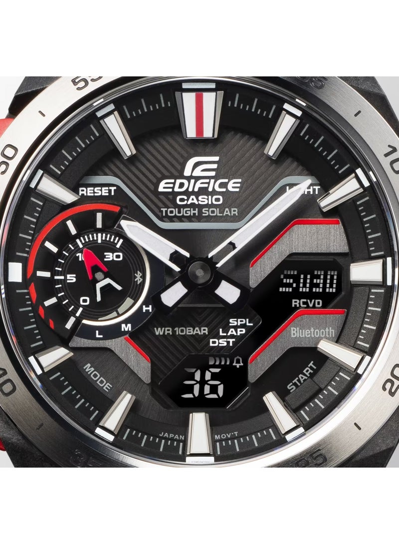 Casio Men Watch EDIFICE Windflow Digital Smartphone Link Solar Black Dial  ECB-2200P-1ADF - Image 2