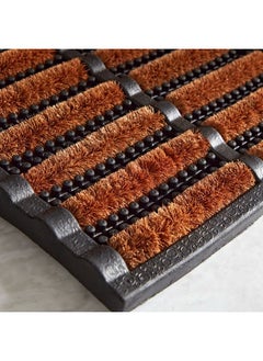 Home Box Tera Moulded Coir And Rubber Doormat 45x75 cm  - Image 3