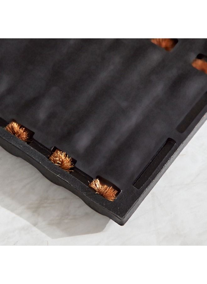 Home Box - Tera Moulded Coir And Rubber Doormat 45x75 cm - Image 1