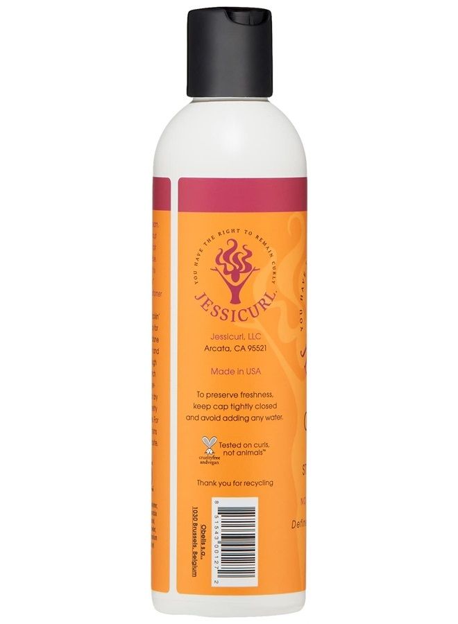 Jessicurl , Confident Coils Styling Solution, No Fragrance Added, 8 Fl oz. Curl Cream for Humidity Control and Frizz Control, Curly Hair Products, Styling Cream - Image 3