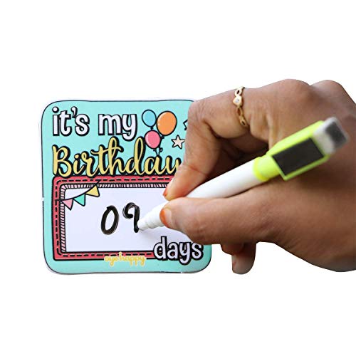 Oye Happy - Birthday Countdown Magnet - Unique Magnet for Friends/Girlfriend/Boyfriend/Husband/Wife to Gift on Birthday - Image 4