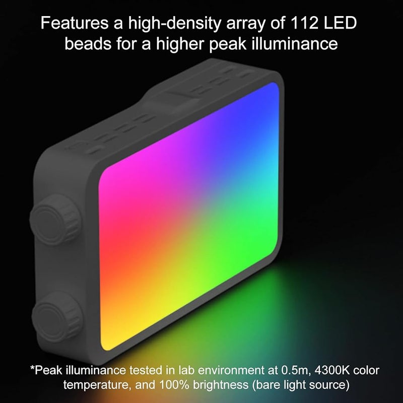 Bewinner 40W Portable LED Video Light with 3000-7000K Bi-Color Camera - Image 2