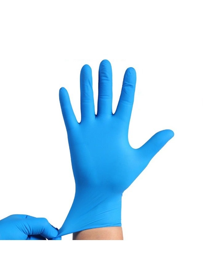 100 Pieces Disposable Gloves Household Food Grade Plastic Film Can Be Used in Nursing Kitchen Industrial Nitrile S - Image 2