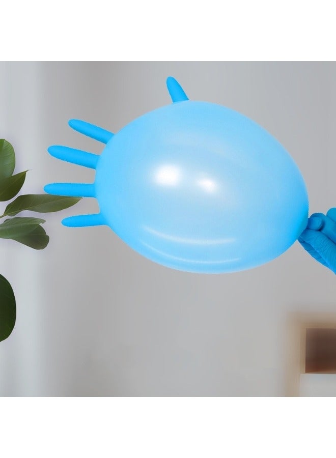 100 Pieces Disposable Gloves Household Food Grade Plastic Film Can Be Used in Nursing Kitchen Industrial Nitrile S - Image 3