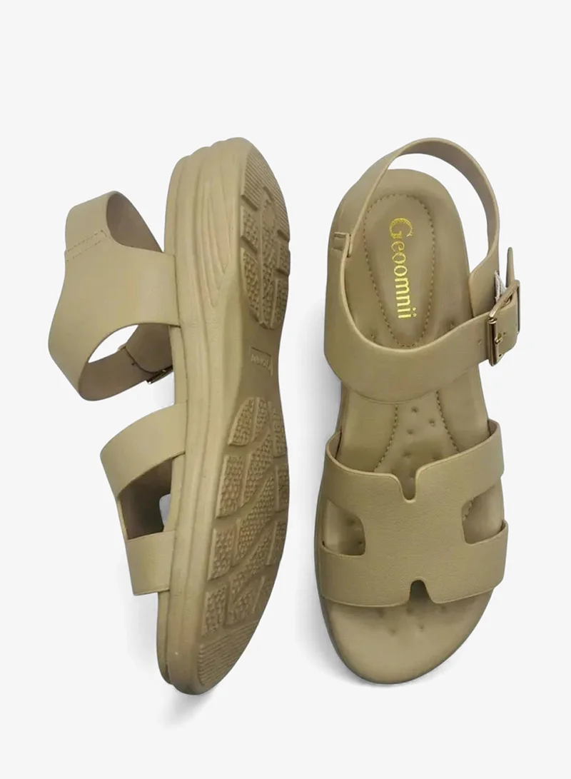 Geoomnii  Women’s Sandals with Back Strap – Comfortable, Stylish & Secure Fit for Women | Best Price UAE