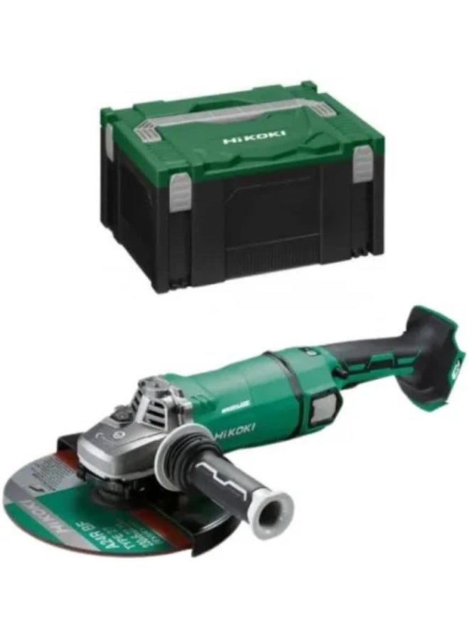 Hikoki مطحنة هيكوكاي اللاسلكية 9 بوصة، 36 فولت ليثيوم أيون، 4.9 كجم، بطارية 4.0Ah، محرك بدون فرش – طراز G3623DAWGZ - Image 4