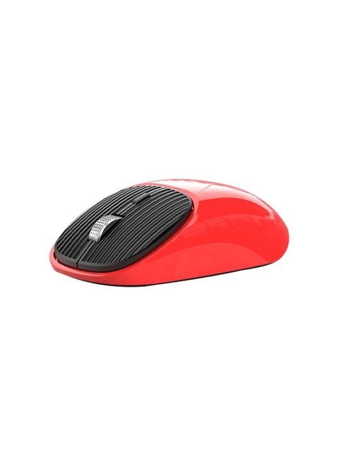 MKESPN SXS-5600 Type-C Rechargeable 2.4G Wireless Mouse(Red)