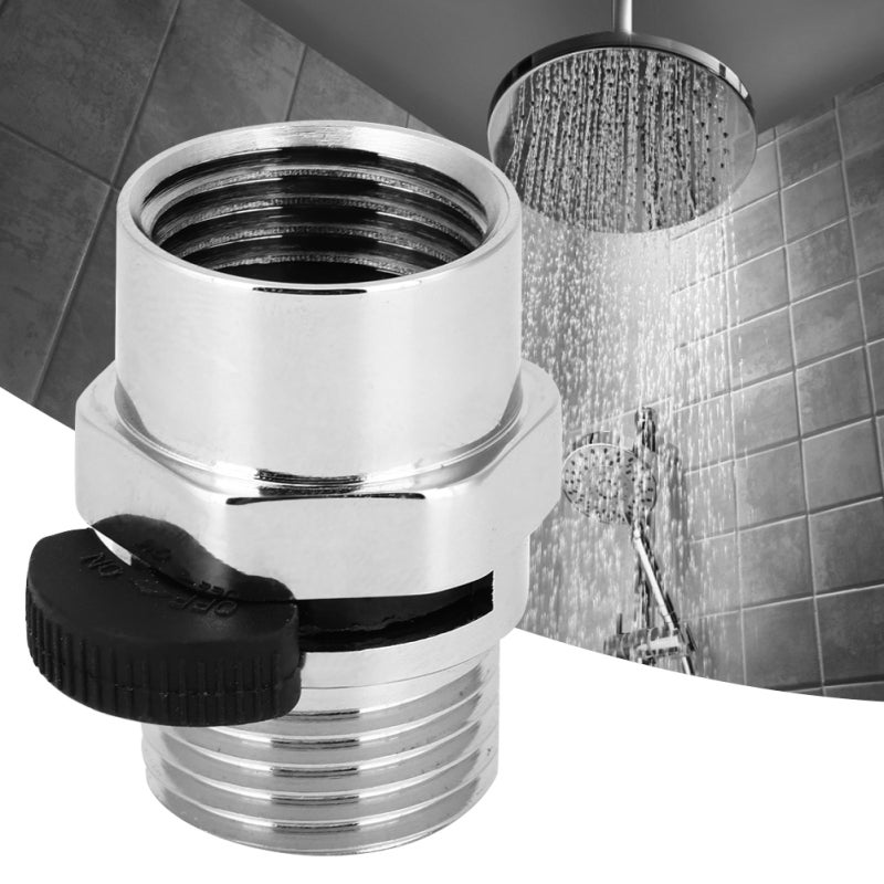 Shower Head Valve: Copper Ceramic Core Structure - Long Service Life, Adjustable Flow Control Valve for Home Bathroom Use - Image 4