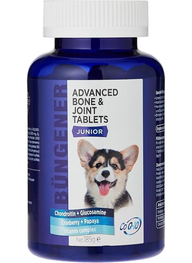 Bungener Advanced Bone & Joint Tablets Puppy & Junior Growth Support Natural Flavor 185g From Varmacy - Image 4