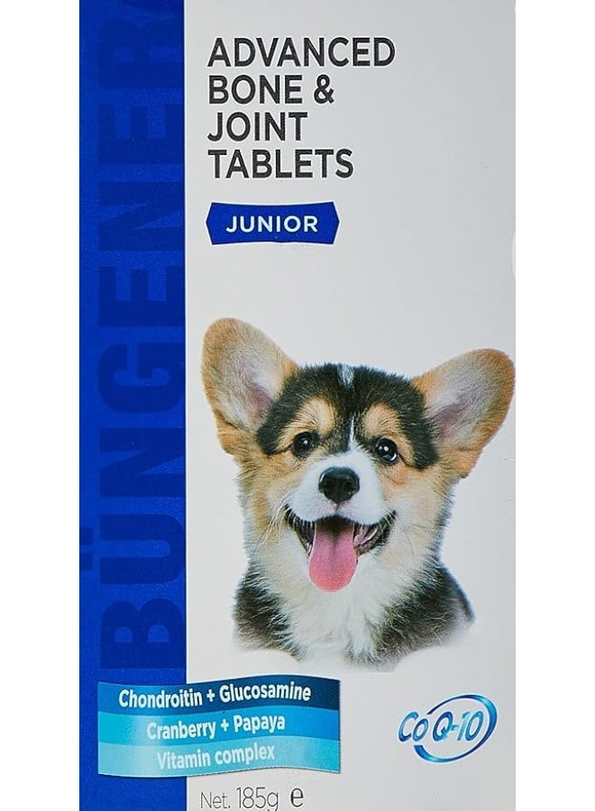 Bungener Advanced Bone & Joint Tablets Puppy & Junior Growth Support Natural Flavor 185g From Varmacy - Image 2