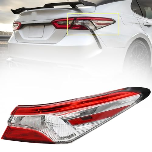 LEAVAN Tail Lights Assembly Fit For 2018 2019 2020 Toyota Camry L/LE/SE Rear Right outer taillight taillamp Passenger Side 8155006730 TO2805136 - Image 1
