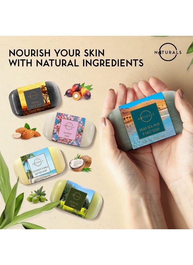 O Naturals - 10Pc Bar Soap For Men & Women Natural Soap Bath Soap Bars Bar Soap For Women Natural Soap For Men Natural Bar Soap Soap Bars Natural Soap Bar Vegan Bars Of Soap Spa Gifts For Women & Men - Image 1