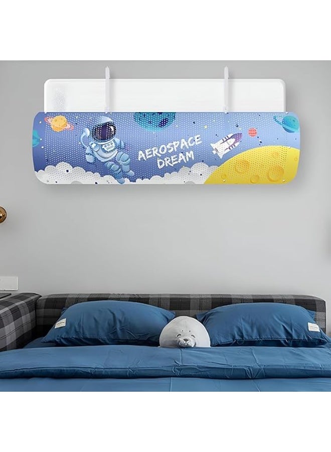 Air Conditioner Deflector, Wall Air Conditioner Diffuser for Home Windscreen Deflector Retractable Wind Guide Deflector, Anti-Blowing (shape May Vary) - Image 4