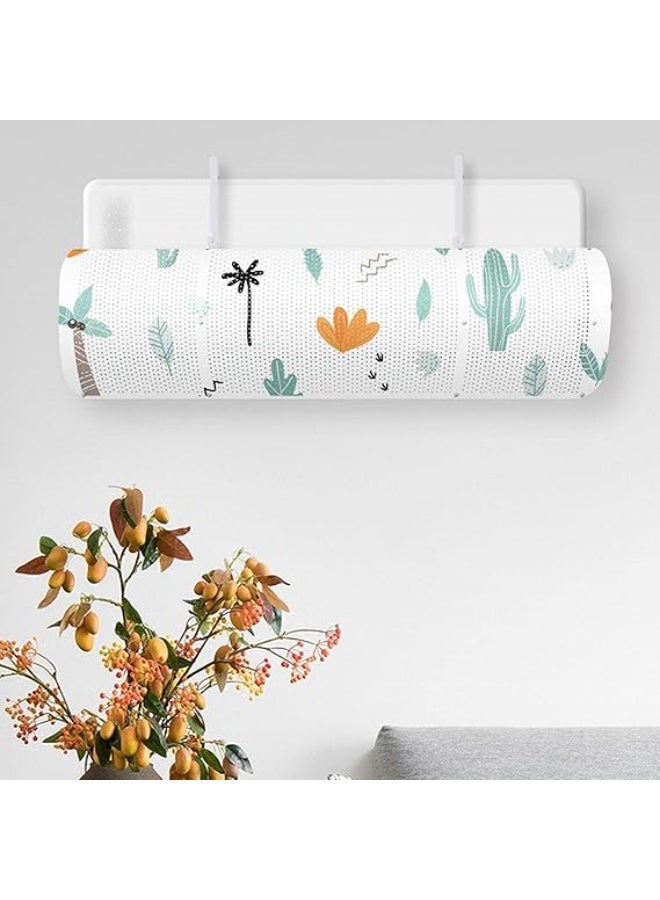 Air Conditioner Deflector, Wall Air Conditioner Diffuser for Home Windscreen Deflector Retractable Wind Guide Deflector, Anti-Blowing (shape May Vary) - Image 2