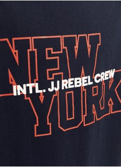 JJ Rebel NY Graphic Print Crew Neck T-Shirt  - Image 3