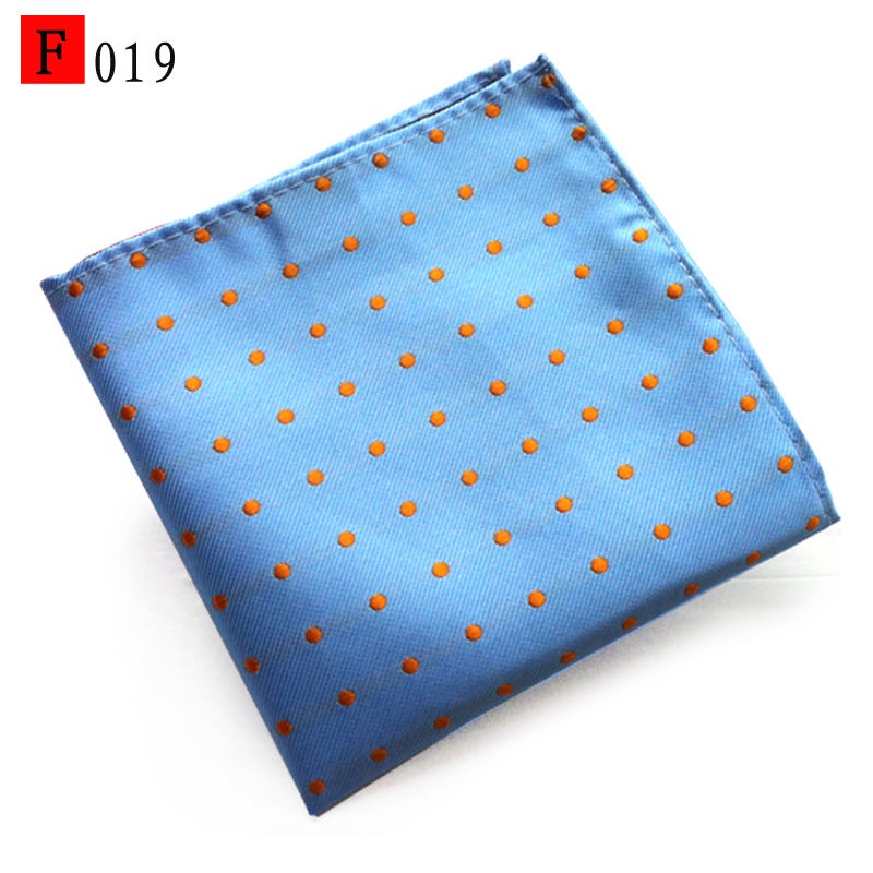 Supply Polyester Jacquard Cashew Dot Casual Fashion Men'S Pocket Scarf Small Square Scarf Handkerchief Breast Scarf - Image 1