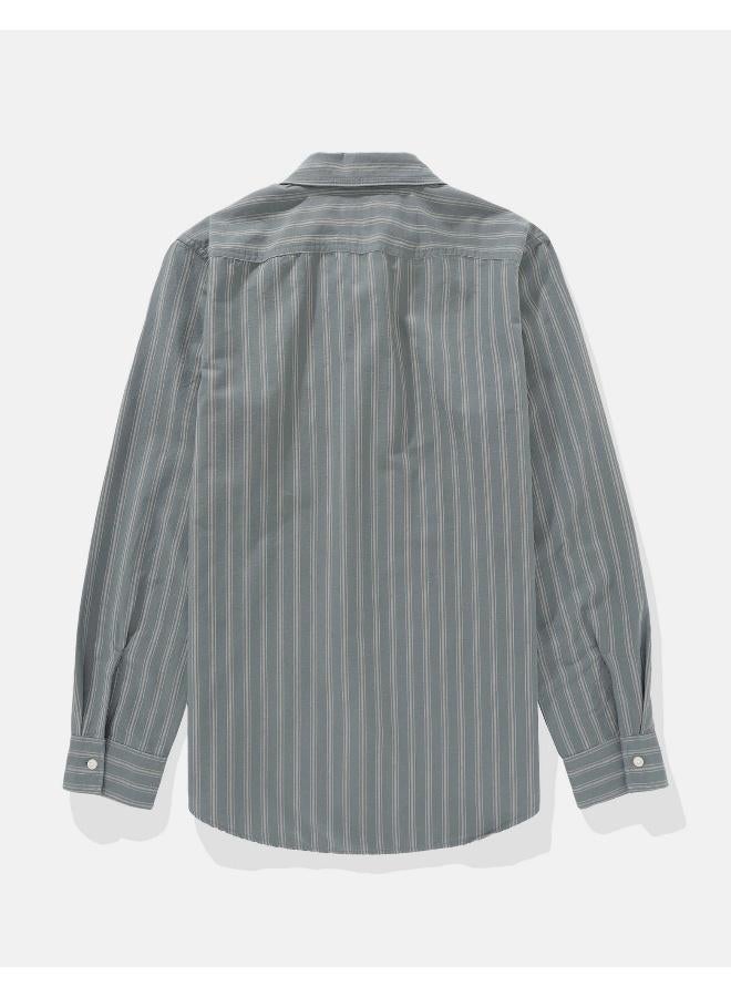 Striped Regular Fit Plaid Shirt