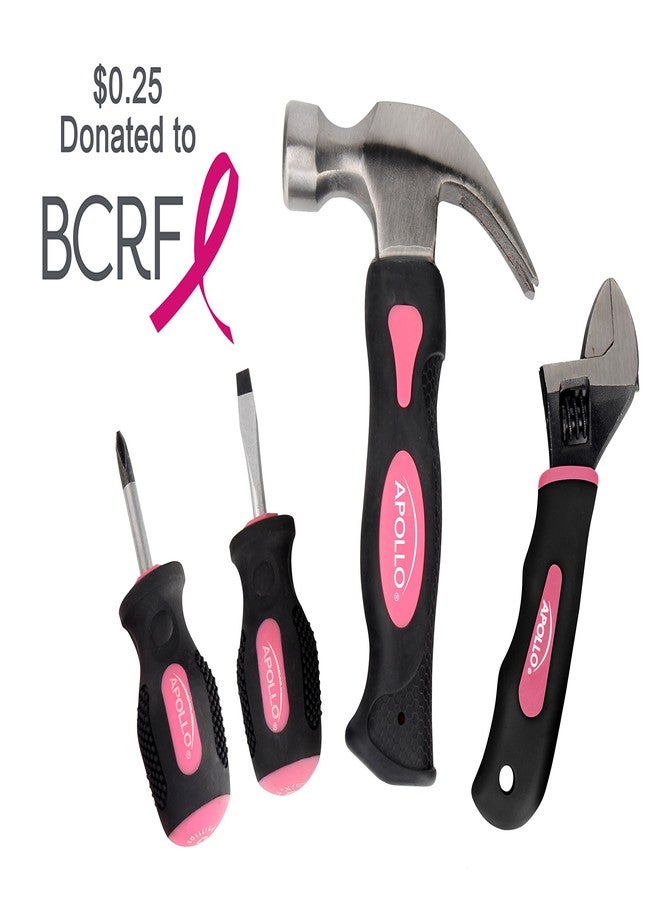 Apollo Precision Tools DT0240P Stubby Set, Pink, 4-Piece, Donation Made to Breast Cancer Research - Image 5