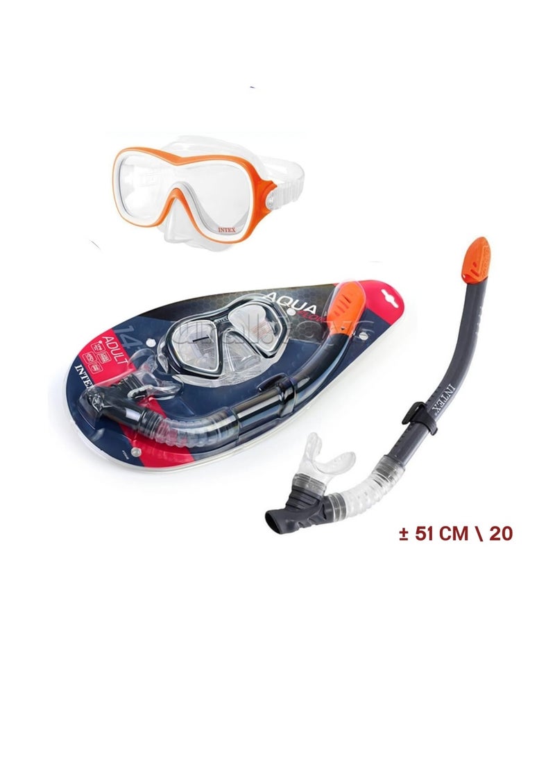 Intex Wave Rider Swim Mask and Snorkel Set